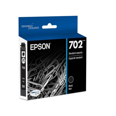 Epson 702 Single & 3pk Ink Cartridges - Black,