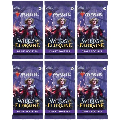 Magic the Gathering 6 Packs MTG Draft Booster Pack Lot MTG Wilds of Eldraine