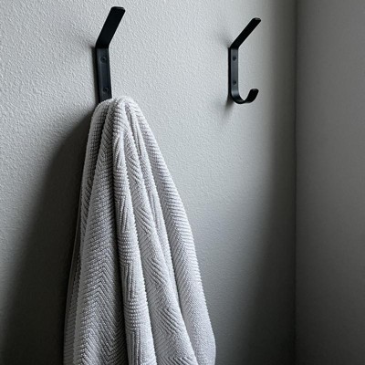 Metal Hook Matte Black - Brightroom™ : Target