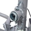Syemin Lift Jacks Electric Trailer Dolly, 5000lbs Towing Capacity, 8'' Rubber Tire for Moving Trailer Caravan Boat, Silver, 32.8"*16.9"*7.7" - 4 of 4
