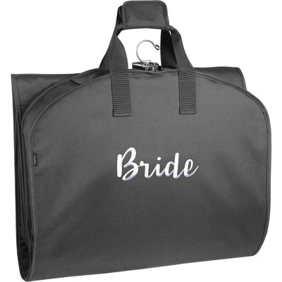WallyBags 60" Premium Tri-Fold Travel Garment Bag with exterior pocket
