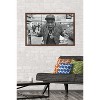 Trends International Biz Markie - London Street Framed Wall Poster Prints Mahogany Framed Version 22.375" x 34" - 2 of 4