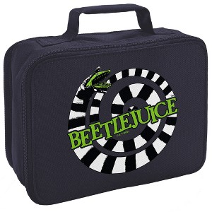 Beetlejuice Sandworm Logo Insulated Soft Sided Lunch Box - 1 of 4