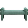 Meridian Furniture,Stefano Polyester Fabric Bench - 3 of 4