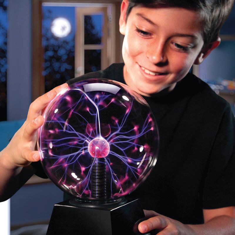 Discovery #Mindblown 6&#34; Plasma Orb Science Kit Interactive Electricity Display, 4 of 11