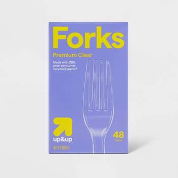 Premium Plastic Forks - 48ct - up & up™