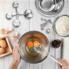 5-Piece Stainless Steel Mixing Bowls with Lids, Durable Nonslip Nesting Mixing Bowl Set for Baking, Rust Proof Kitchen Bowls for Cooking and Storage - 2 of 3