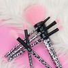 MODA Brush Leopard Face and Eye Makeup Brush Set Bundle- 6pc - 2 of 4