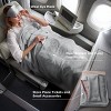 Travel Blanket Airplane Compact with Storage Bag Packable Blanket with Eye Mask Lightweight 3-in-1 Travel Essentials  Functioned as Pillow - 2 of 4