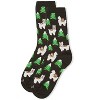 Memoi Women's Llama Trees Christmas Crew Socks - 3 of 3