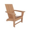 WestinTrends Ashore Modern Outdoor Patio Folding Adirondack Chair - 3 of 4