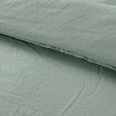 Spa Green Queen Down Alternative Microfiber Comforter Set