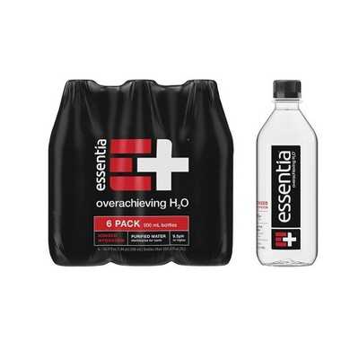 Essentia Water – 6pk/500 mL Bottles