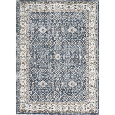 Nourison American Manor Bordered Floral Indoor Area Rug
