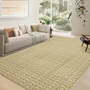 Modern Simple Bathroom Printed Area Rug - 1 of 4
