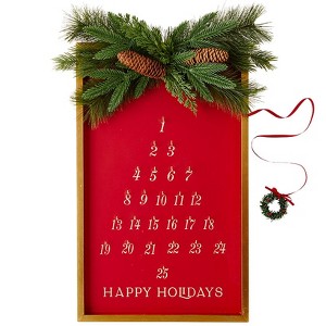 The Lakeside Collection Hanging Holiday Countdown Calendar - 1 of 1