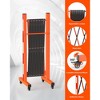 Expandable Garden Fence, Portable Folding Barricade Gate Outdoor with 360°Casters,Retractable Fence with Reflective Sticker - 4 of 4
