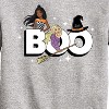 Boys' - Barbie - Boo Barbie Girl Graphic Long Sleeve Fleece Sweatshirt - 2 of 4