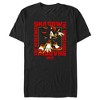 Men's Sonic the Hedgehog Shadow Text Frame T-Shirt - 2 of 4