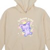 Shining Star Kawaii Cat Youth Off-White Long Sleeve Hooded Sweatshirt With 3D Bear Ears - 2 of 3