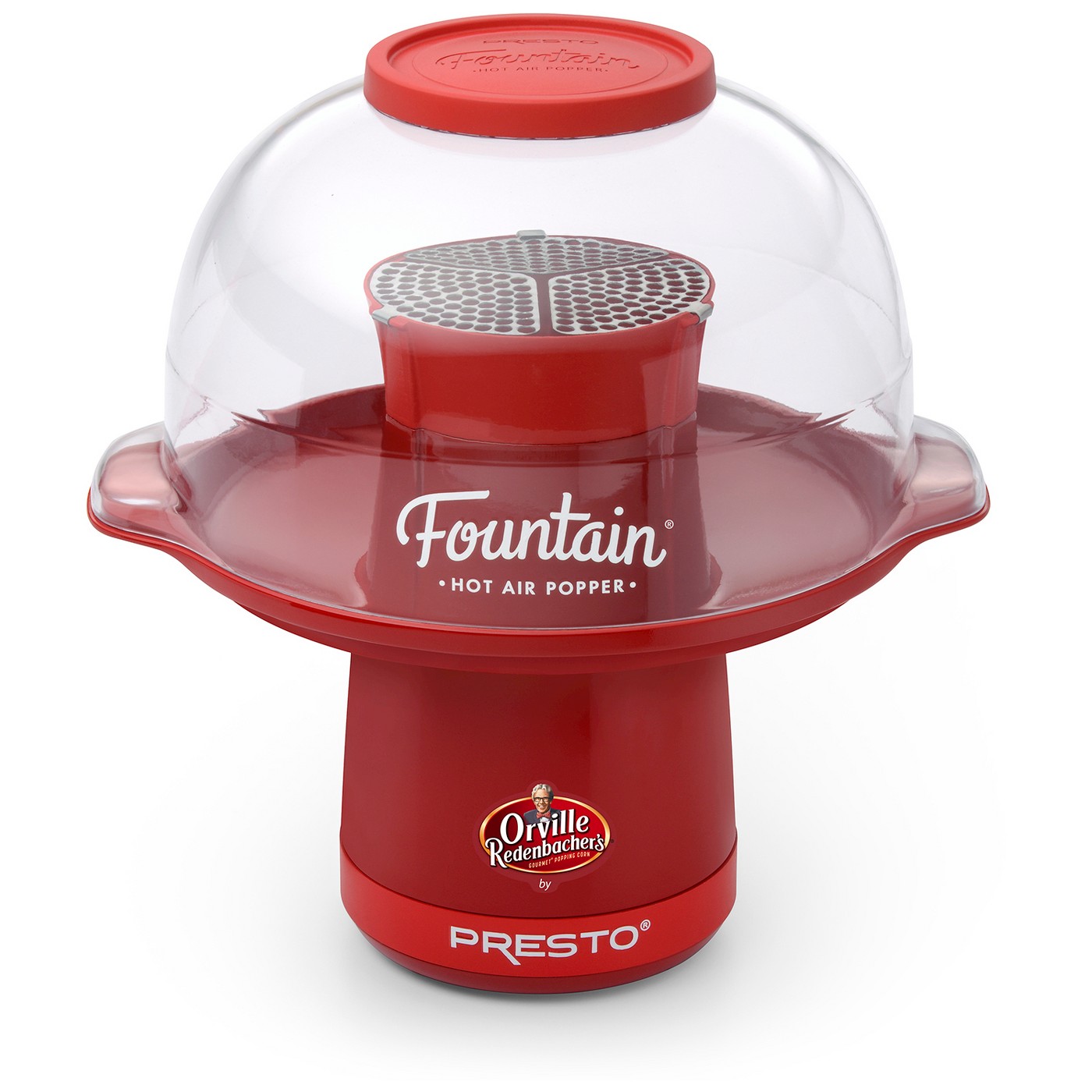 PrestoÂ® Orville Redenbacher's Fountain Hot Air Popper, Red- 04868 - image 1 of 2
