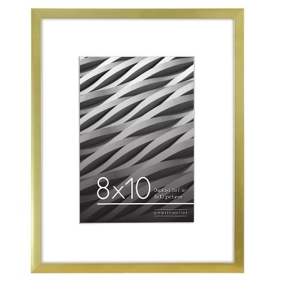Americanflat Thin Picture Frames with shatter-resistant glass - Horizontal and Vertical Formats for Wall and Tabletop