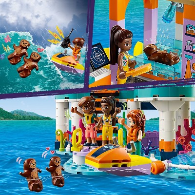 LEGO Friends Sea Rescue Center Pretend Vet Building Toy 41736