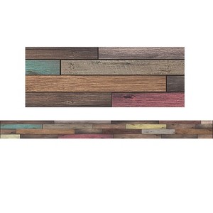 Teacher Created Resources Home Sweet Classroom Reclaimed Wood Border Trim 3'' x 35'' 6 Packs - 1 of 1