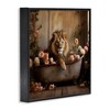 Stupell Industries Lion in Flower Filled Tub, 17" x 17" - image 3 of 4