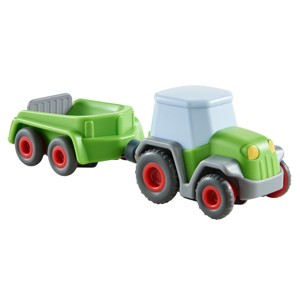 HABA Kullerbu Momentum Motor Tractor with Trailer - 1 of 4