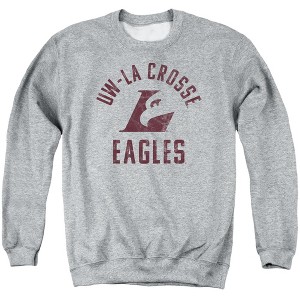 University of Wisconsin La Crosse Official Eagles Logo Adult Crewneck Sweatshirt - 1 of 4