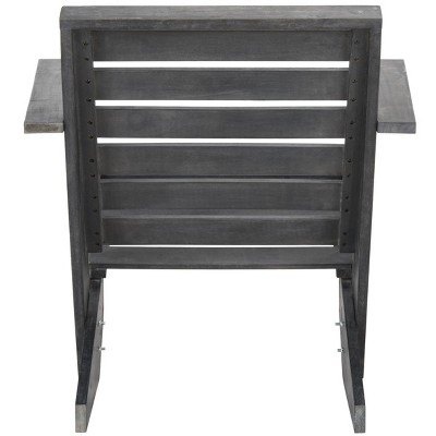 Lanty Dark Slate Gray Acacia Wood Adirondack Chair