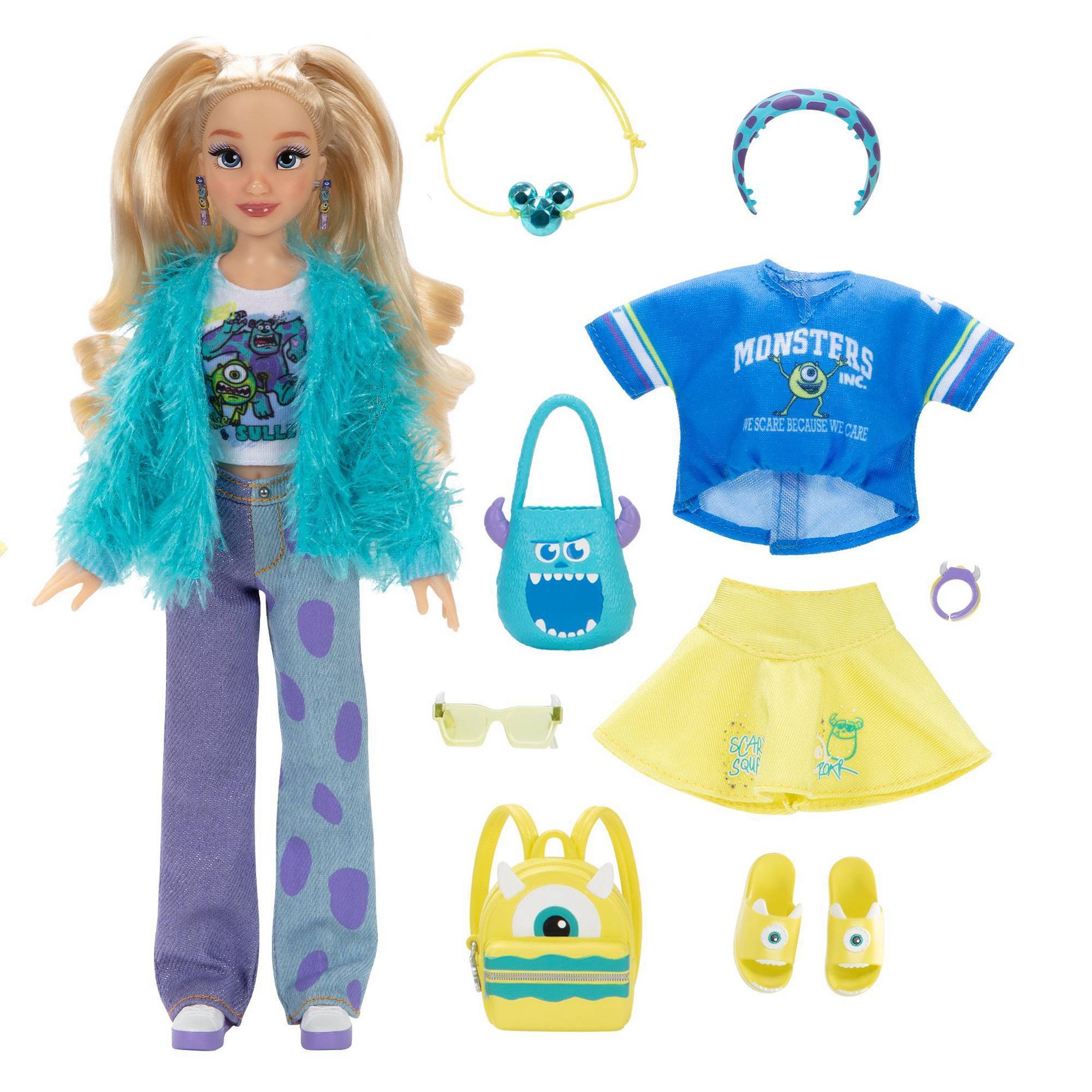 Disney ILY 4EVER Monsters Inc. Inspired Deluxe Fashion Doll Blonde Hair/Blue Eyes