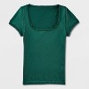 Women's Seamless Cap Sleeve Square Neck T-Shirt - Wild Fable™ - 4 of 4