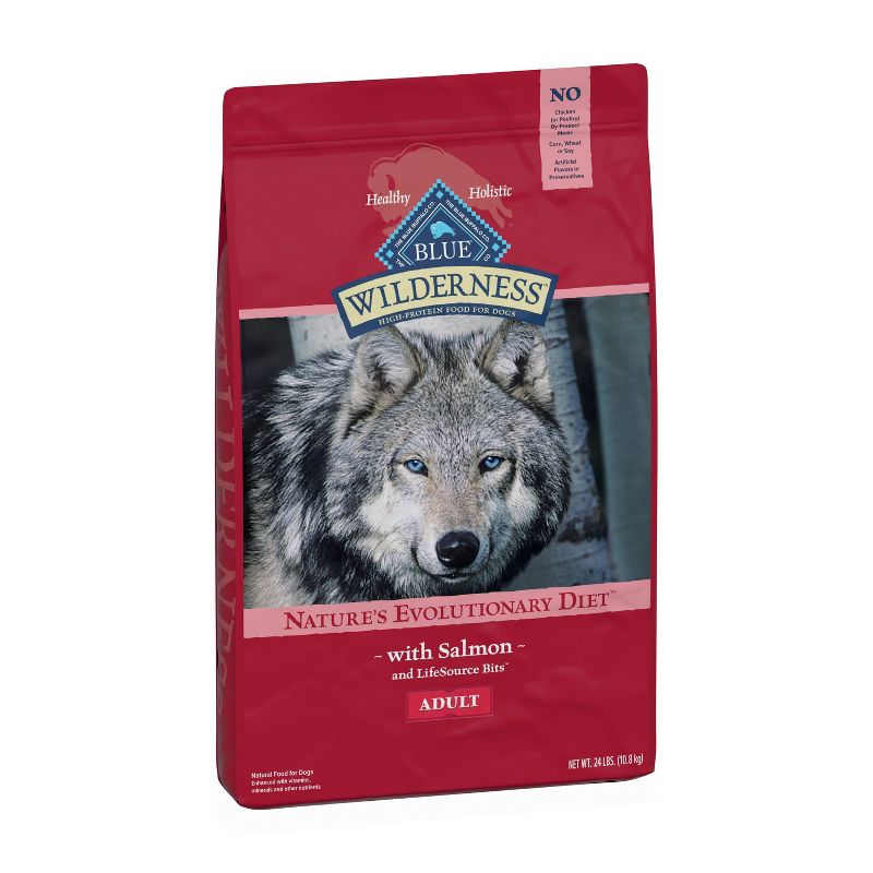 Blue Buffalo Wilderness High Protein Natural Adult Dry Dog Food with Salmon, 6 of 11