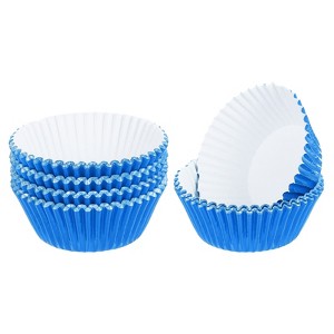 Unique Bargains Greaseproof Metallic Easy Release Baking Cups Standard 300 Pcs - 1 of 4