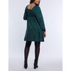 Women's Smocked Babydoll Long Sleeve Mini Dress | Motherhood Maternity - 2 of 4