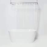 PEVA Medium Weight Shower Liner Clear - Made By Design™