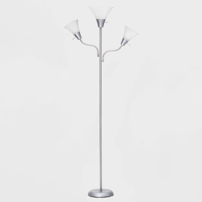 torchiere with task light floor lamp