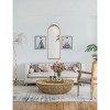 NicBex Arch/Round Antique Wall Mirror with Hand Carved Rose Frame,Wood Decorative Mirror Wall Decor for Living Room,Bathroom,Bedroom - 3 of 4