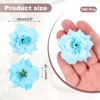 Unique Bargains Home Housewarming Decor DIY Craft Artificial Roses Head 100 Pcs - 2 of 4