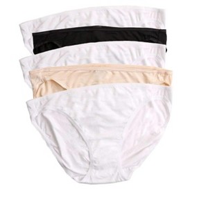Felina Smooth Low Rise Bikini Panties - Seamless Underwear for Women, Panties for Women (5-Pack) - 1 of 4