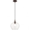 Livex Lighting Aldrich 1 - Light Pendant in  Bronze/Antique Brass - 4 of 4