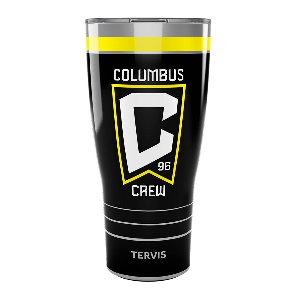 Photos - Glass MLS Columbus Crew 30oz MVP Stripe Stainless Steel Tumbler 