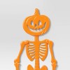 58" 3D Jointed Jack Skeleton Halloween Decorative Prop Orange - Hyde and EEK! Boutique™ - 3 of 3