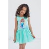 Disney Lilo & Stitch Princess Ariel Girls Tulle Dress Toddler to Big Kid - 2 of 4