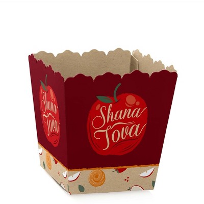 Big Dot of Happiness Rosh Hashanah - Party Mini Favor Boxes - New Year Party Treat Candy Boxes - Set of 12