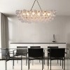 10 - Light 51"D Dimmable Glass Globe Bubble Chandelier(Bulb Included) - 2 of 4