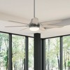 Hunter Fan 60" Wilder Ceiling Fan with LED Light Matte Silver : 7 Blades, 6 Speeds, Quiet Motor - 4 of 4