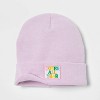 Pride Adult Ash + Chess Beanie - Purple - image 2 of 4